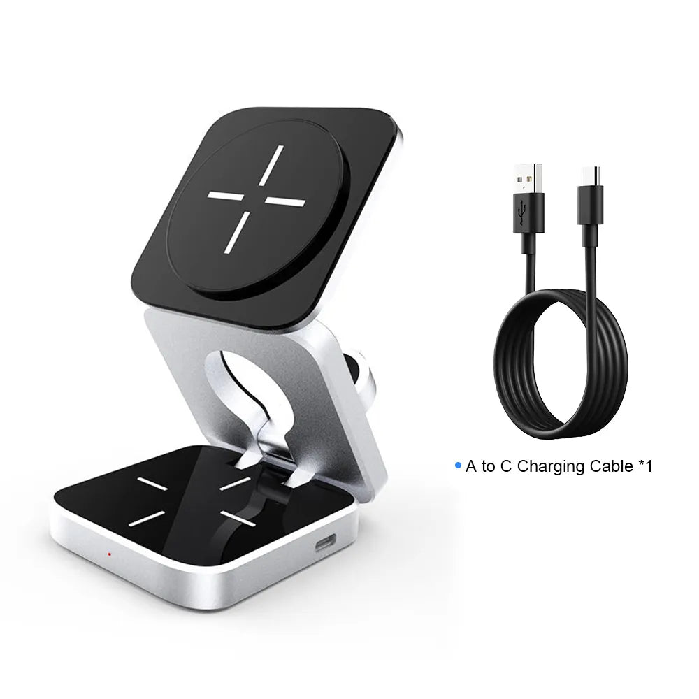 3 In 1 Foldable Charger Stand