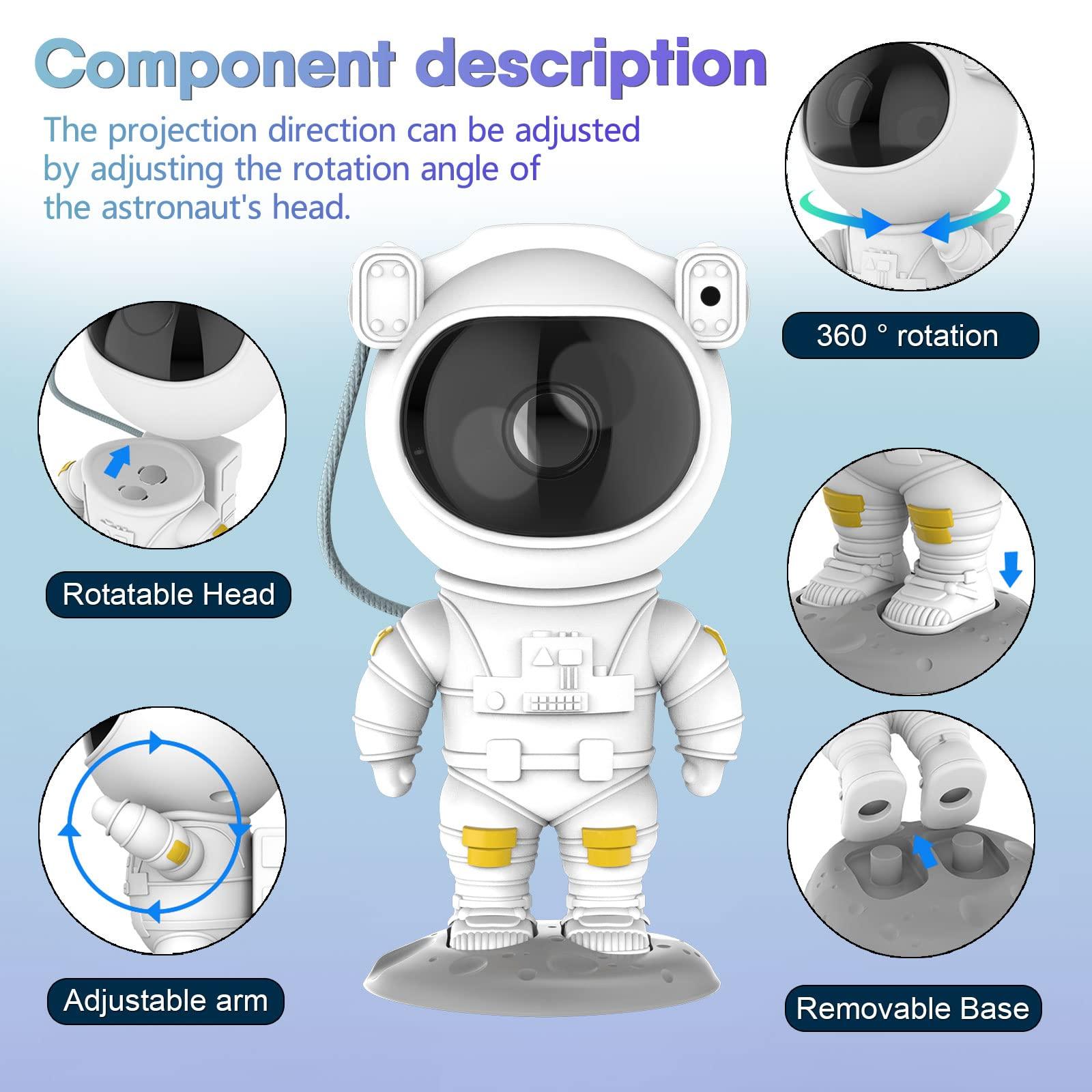 Astronaut Light Projector - Glowbay