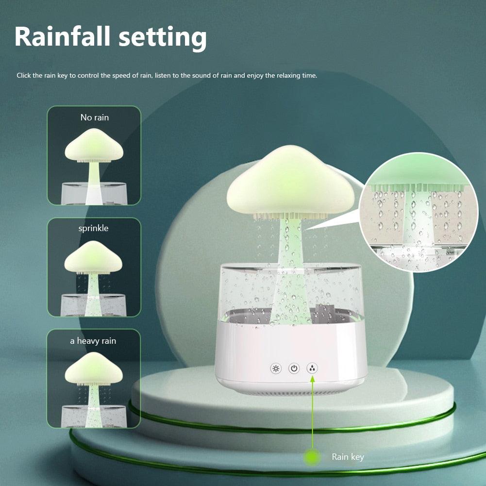 Mushroom Rain Air Humidifier - Glowbay