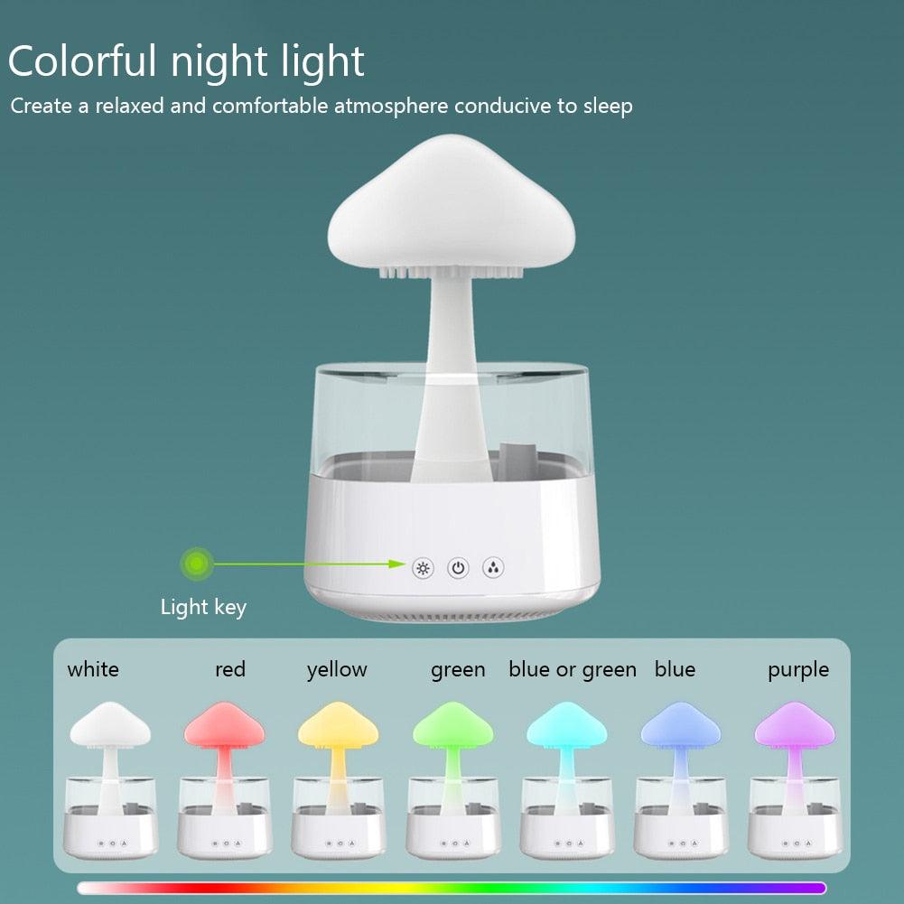 Mushroom Rain Air Humidifier - Glowbay