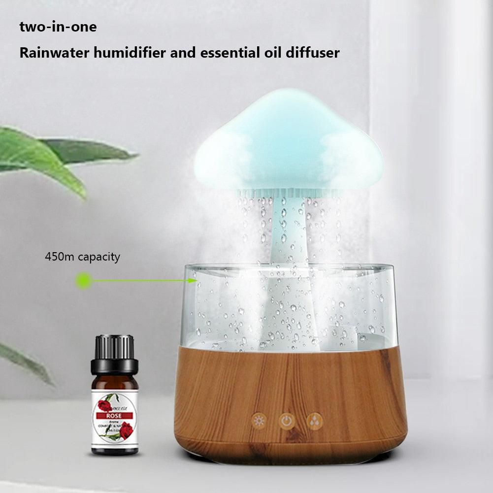 Mushroom Rain Air Humidifier - Glowbay