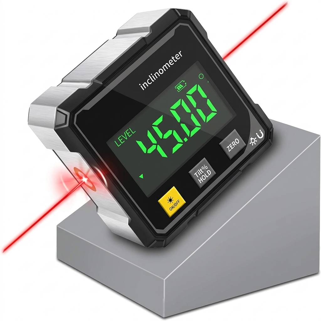GLOWBAY Upgraded Digital Angle Finder