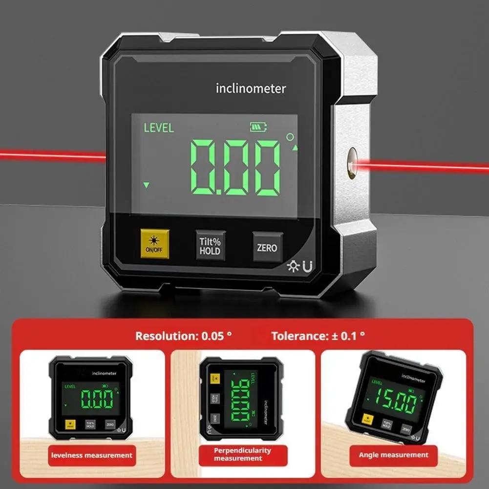 GLOWBAY Upgraded Digital Angle Finder