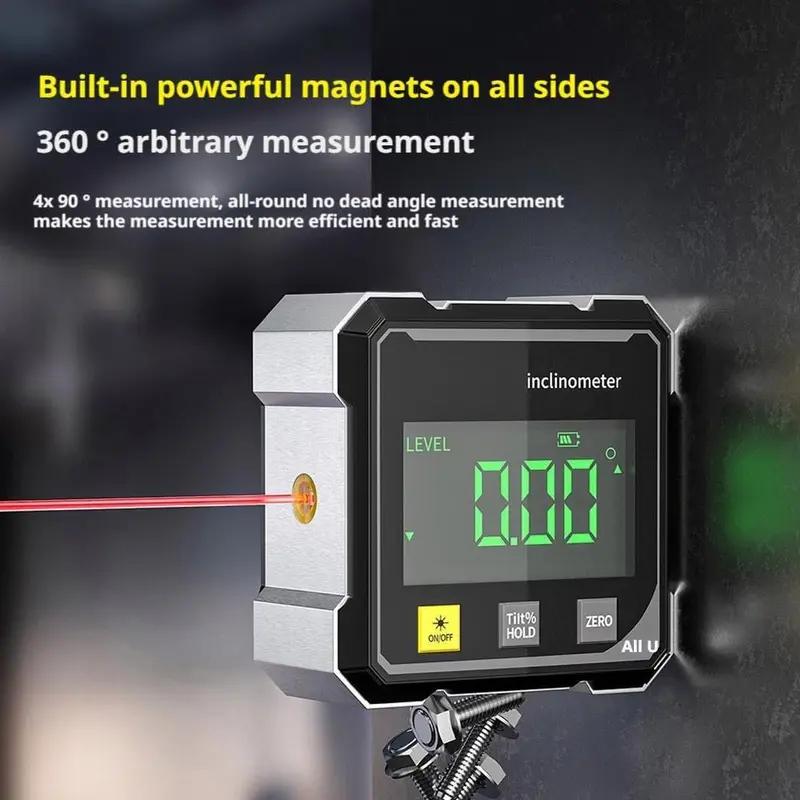 GLOWBAY Upgraded Digital Angle Finder